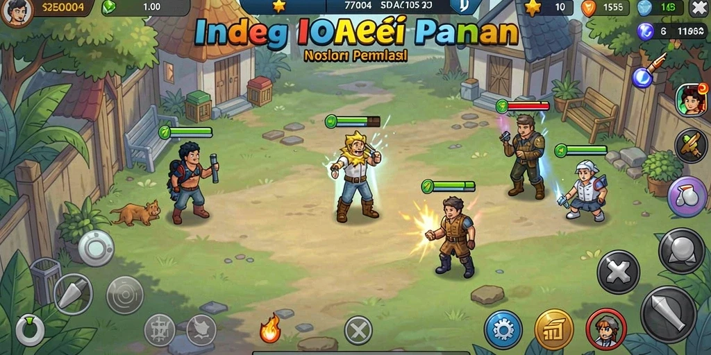 9939 - Desain karakter unik dan menarik.